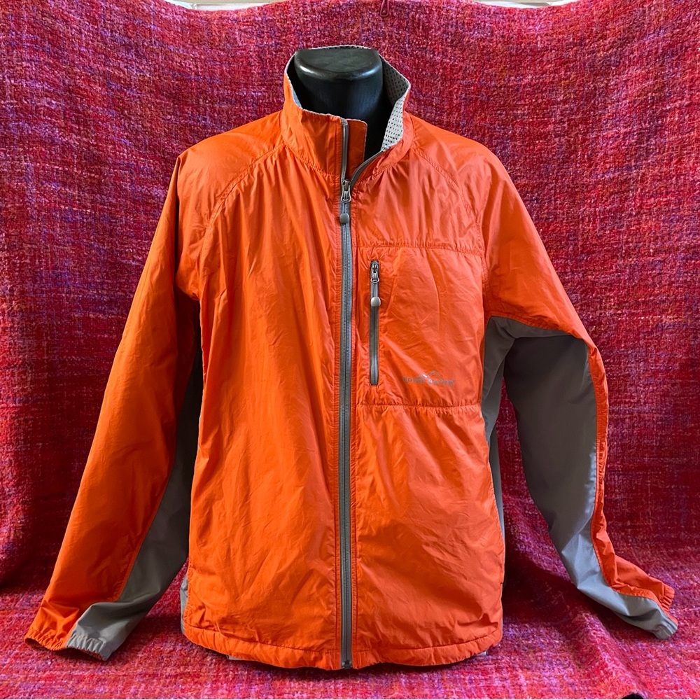 Eddie Bauer Mesh Lined Windbreaker 3 Pockets Jacket‎ Mens XLarge Full Zip 
EUC